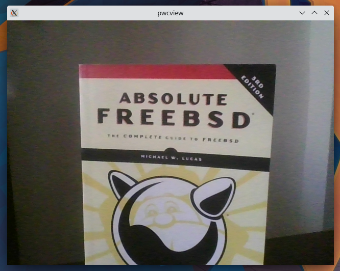 pwcview 以《绝对 FreeBSD 第三版》为例进行展示。